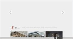 Desktop Screenshot of destefanicostruzioni.com